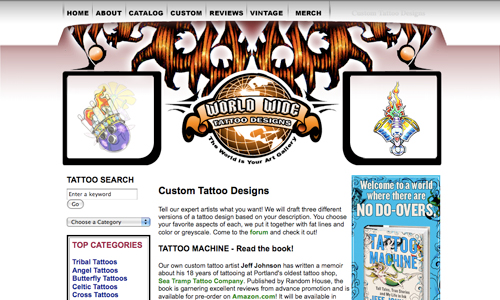 World Wide Tattoo Designs